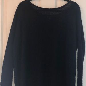 Navy Piko Sweater